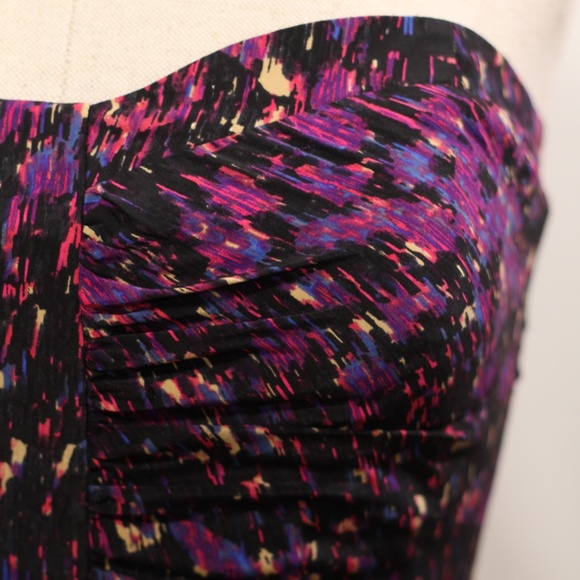 Purple Silk Halter Dress - Picture 5 of 14